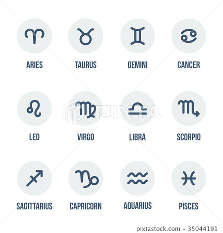Zodiac signs 35044191