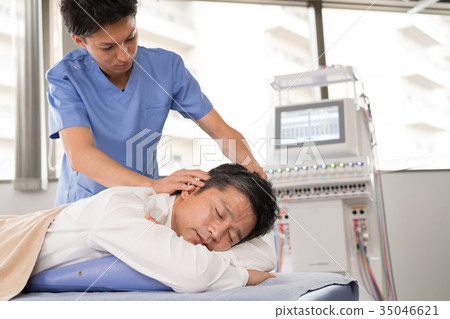 Manipulative Patient Manipulator Massage Medical Image 35046621