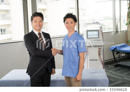 Manipulative Patient Manipulator Massage Medical Image 35046628