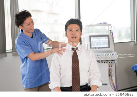 Manipulative Patient Manipulator Massage Medical Image 35046652