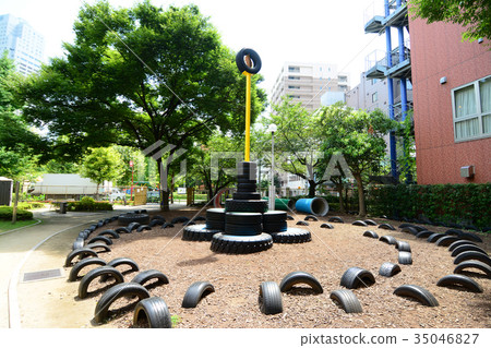 Tsukiji Akatsuki Park in Chuo-ku, Tokyo Tsukiji Akatsuki Park in Chuo-ku, Tokyo 35046827
