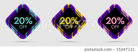 20% Off Discount Sticker. 20% Off Sale 20% Off Discount Sticker. 20% Off Sale 35047131