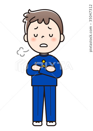 Junior high school boy-sigh 35047312