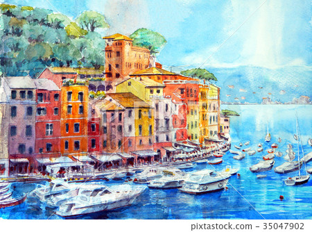 Sketch of North Italy · Portofino Sketch of North Italy · Portofino 35047902