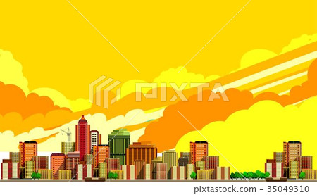 Modern city landscape 35049310