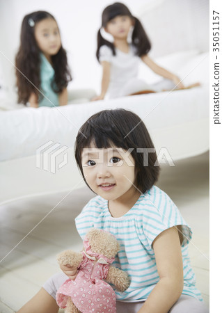 朋友，孩子，兄弟姐妹，玩耍 35051157