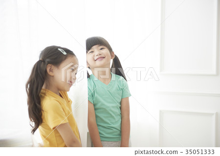朋友，孩子，兄弟姐妹，玩耍 35051333