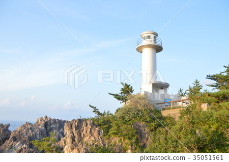 Sado Osaki Lighthouse (Senkaku Bay / Sado Island / Sado City, Niigata Prefecture, Kitajima) Sado Osaki Lighthouse (Senkaku Bay / Sado Island / Sado City, Niigata Prefecture, Kitajima) 35051561