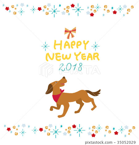 新年卡2020材料模板 35052029