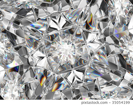 diamond closeup pattern and kaleidoscope effect diamond closeup pattern and kaleidoscope effect 35054199