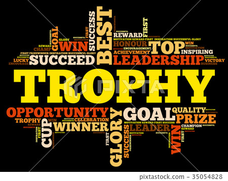 Trophy word cloud Trophy word cloud 35054828