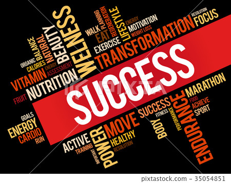 SUCCESS word cloud collage SUCCESS word cloud collage 35054851