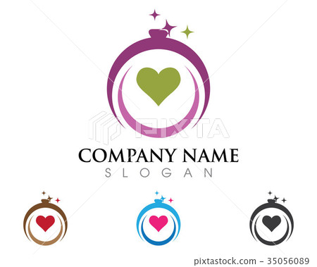 Love Logo Vector icon-插圖素材 [35056089] - PIXTA圖庫