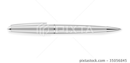 Realistic writing pen mock up 35056845