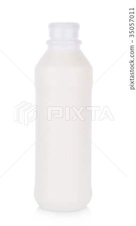 bottle of milk on white background bottle of milk on white background 35057011