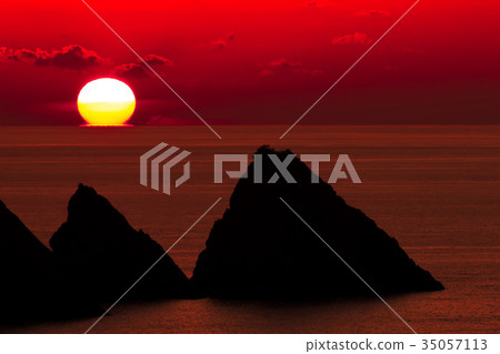 從Yaginoseki公園看的晚上風景 35057113