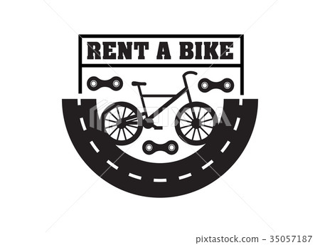 Bike badge vintage style 35057187