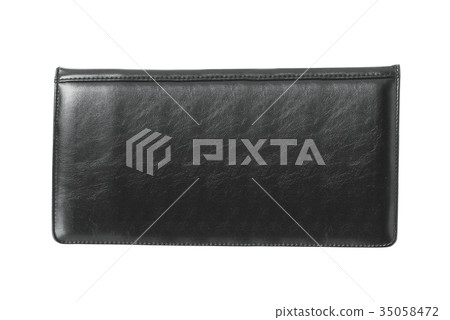 black wallet isolated black wallet isolated 35058472