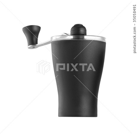 coffee mill isolated 35058491