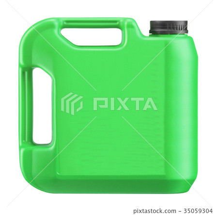 plastic canister for motor oil isolated plastic canister for motor oil isolated 35059304