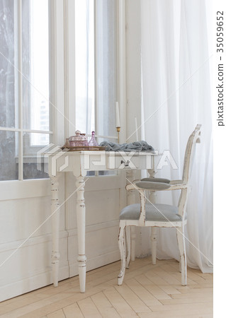 Detail of the interior with the female boudoir 35059652