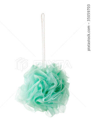 plastic bath sponge 35059703