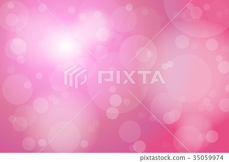 Pink Bokeh Abstract Background - Stock Illustration [35059974] - PIXTA
