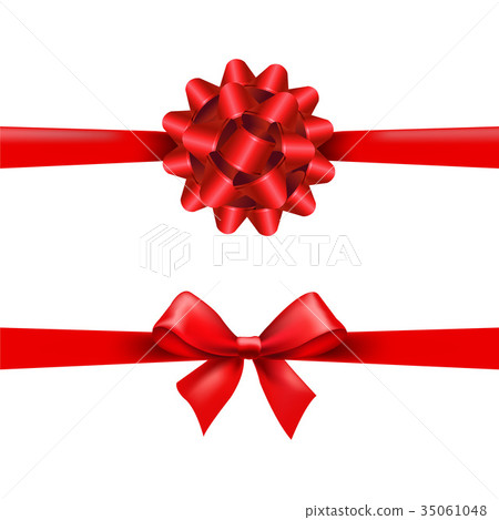 Red Ribbon Bow Set 35061048