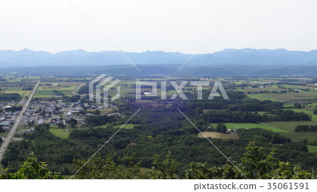 Countryside scenery of the special view seen from the observation deck 35061591
