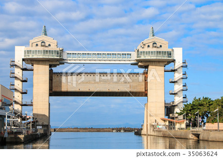 Numazu Harbor Large Scale Water Lotion Gate 35063624