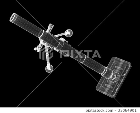 Mortar mobile gun 35064901