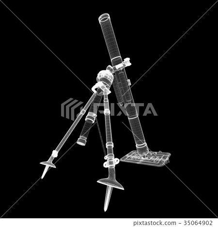 Mortar mobile gun 35064902
