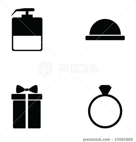 fashion icon set fashion icon set 35065869
