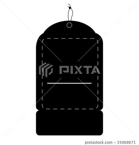 Isolated sale label 35068671