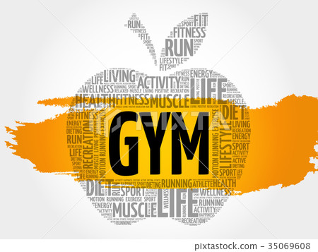GYM apple word cloud GYM apple word cloud 35069608