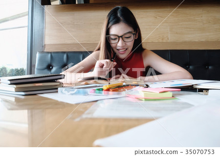 Education, Academic, Learning Reading and Exam concept Education, Academic, Learning Reading and Exam concept 35070753