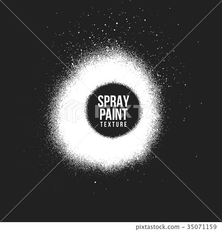 vector spray paint splatter texture. 35071159