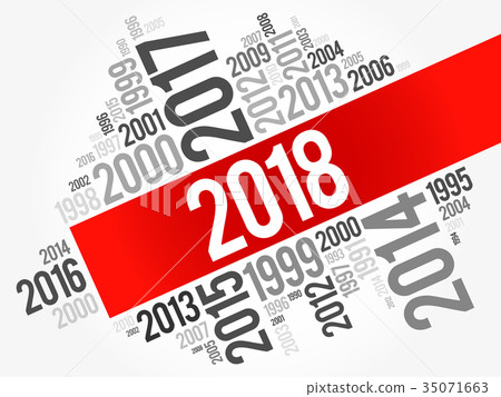 2018 Happy New Year 2018 Happy New Year 35071663