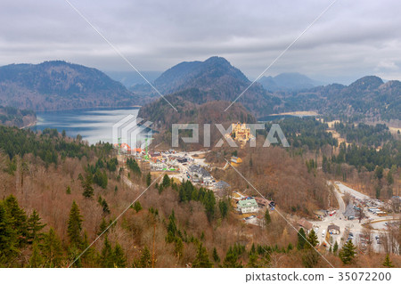 Bavaria. The village Schwangau. Bavaria. The village Schwangau. 35072200