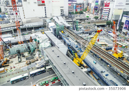 澀谷站重建工作 澀谷站重建工作 35073906