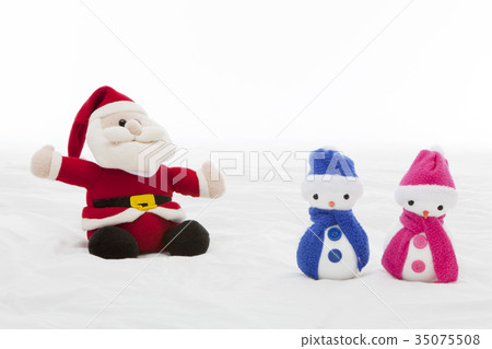 Santa Claus, Snowman, Christmas Santa Claus, Snowman, Christmas 35075508
