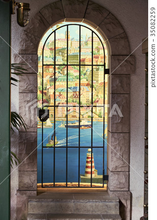 彩色窗 35082259