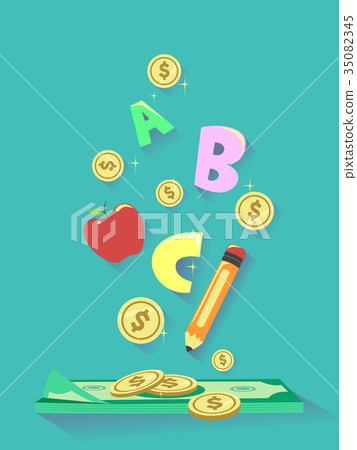 Finance Education Money Illustration 35082345