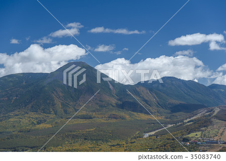 Mt. Tateshina and Kirigamine 35083740