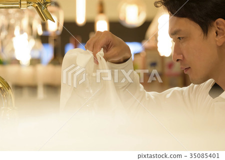 Cafe-Bar-Wine Glass-Polish 35085401