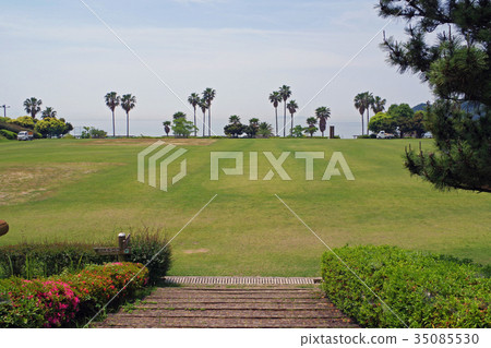 Landscape of the beach of prefectural people 35085530
