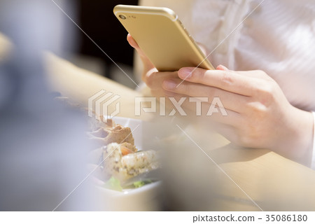 Cooking-Smartphone-Photo 35086180