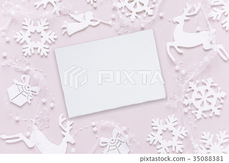 Christmas greeting card 35088381