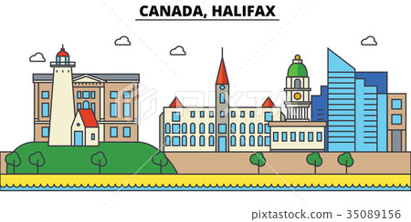 Canada, Halifax. City skyline architecture 35089156