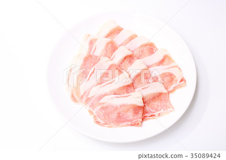 豬肉和涮涮腰肉 35089424
